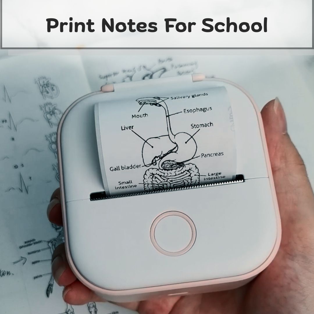 PocketPrint Mini — Instant Portable Photo & Label Printer