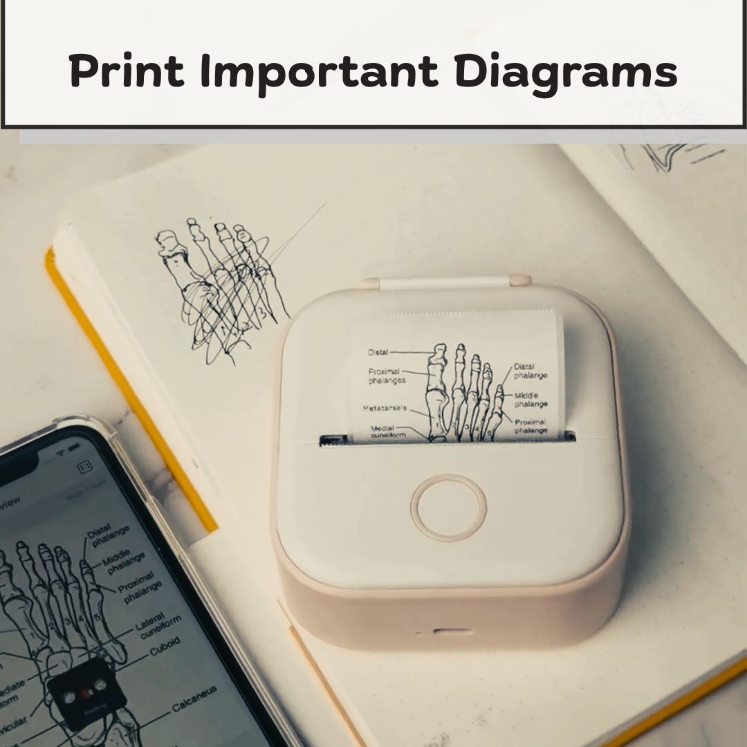 PocketPrint Mini — Instant Portable Photo & Label Printer
