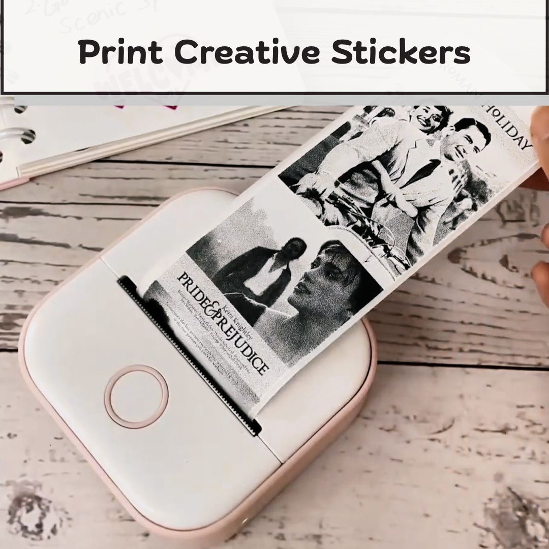 PocketPrint Mini — Instant Portable Photo & Label Printer