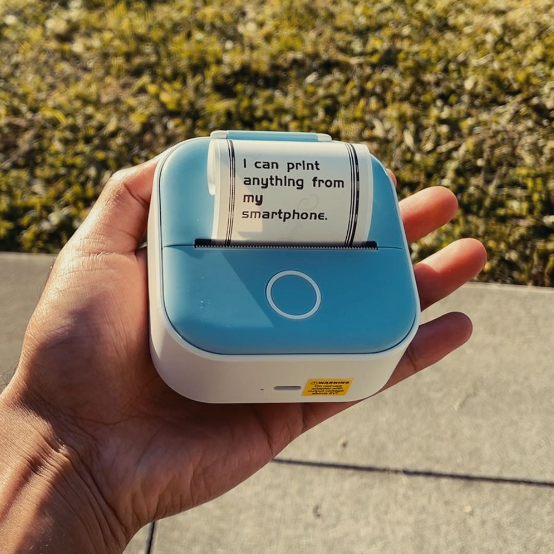 PocketPrint Mini — Instant Portable Photo & Label Printer