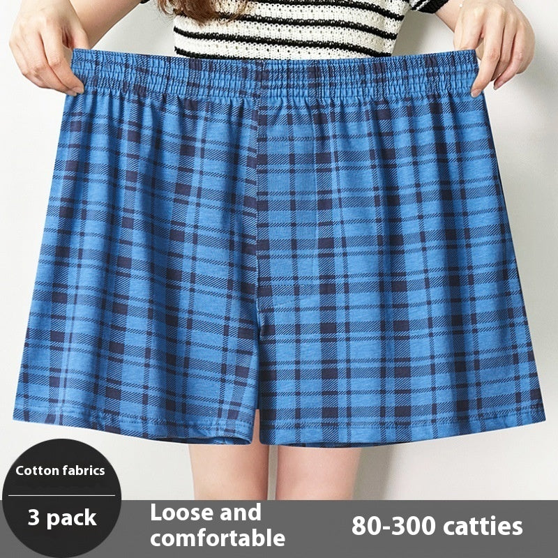 Summer Breathable Fat Boxer Shorts