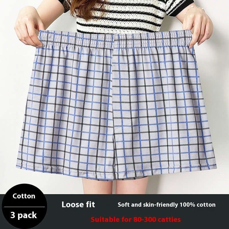 Summer Breathable Fat Boxer Shorts
